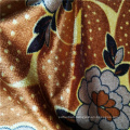 Pattern Printed 100% Polyester Velvet Fabric